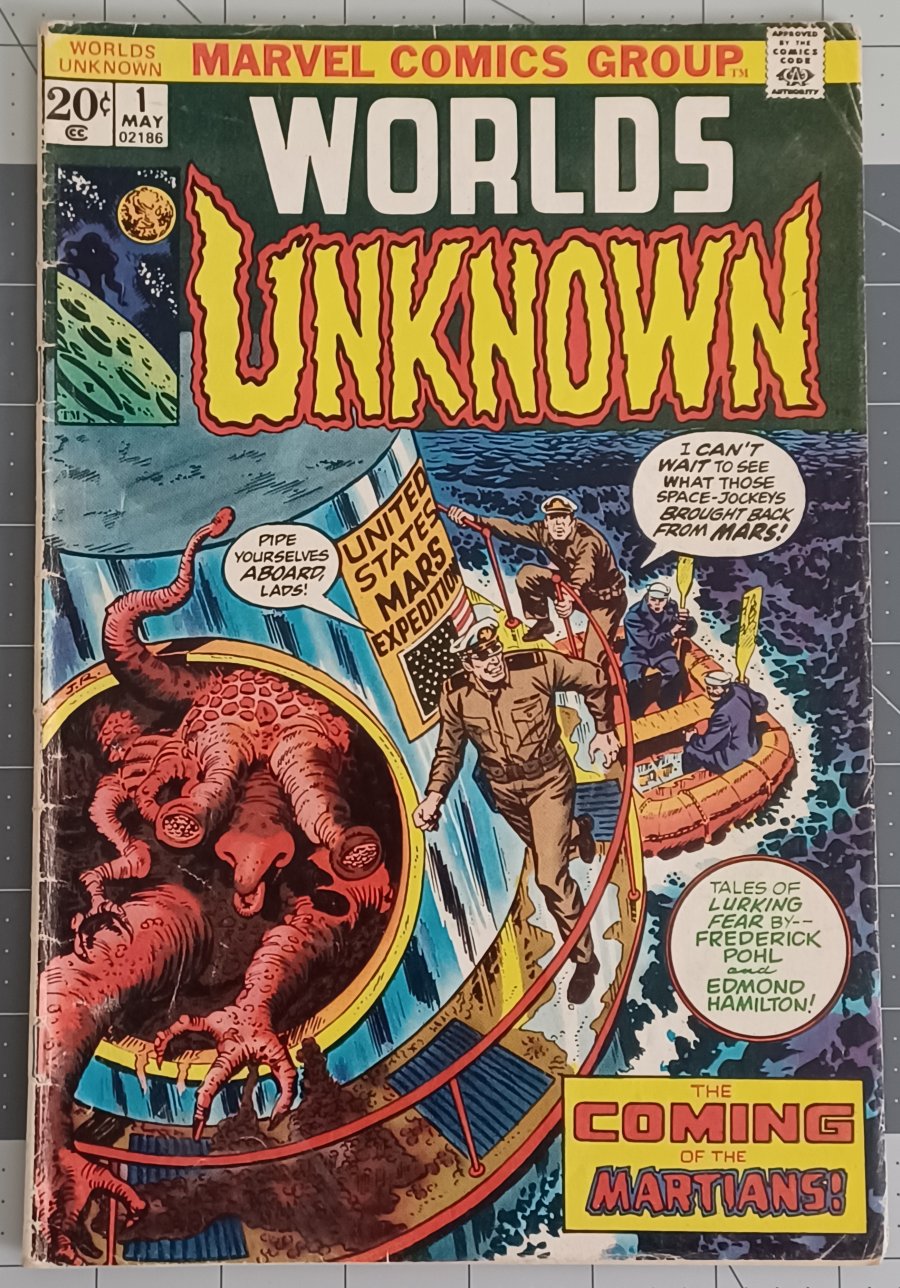 Worlds Unknown #1 (1973) - Marvel Comics