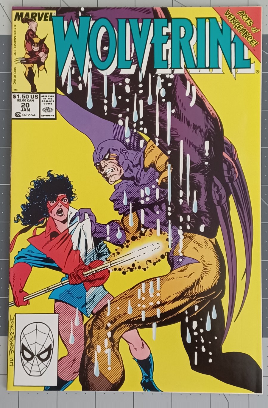 Wolverine #20 (1990) - Marvel Comics