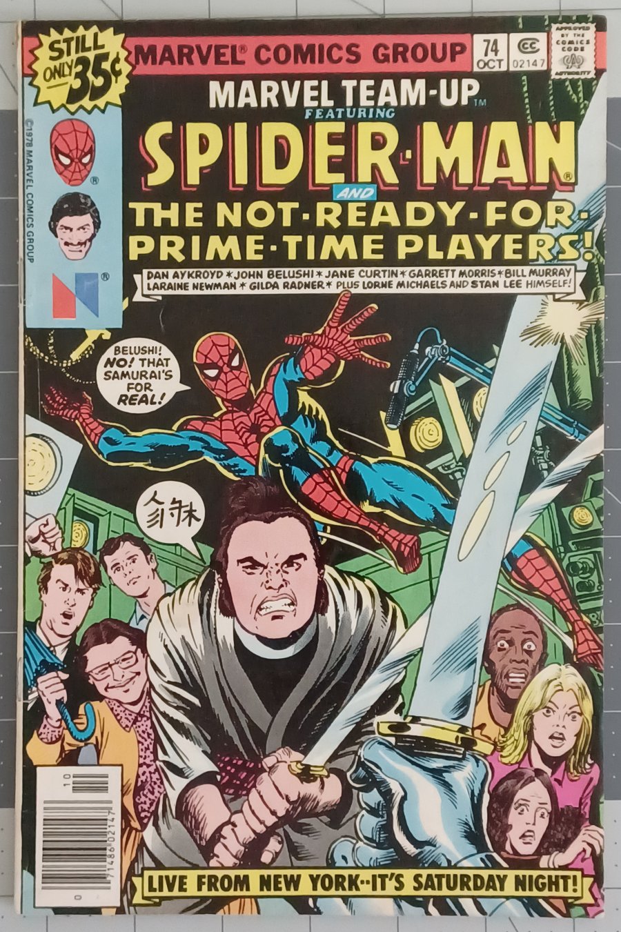 Marvel Team-Up #74 (1978) — Spider-Man & The Not-Ready-For-Prime-Time Players