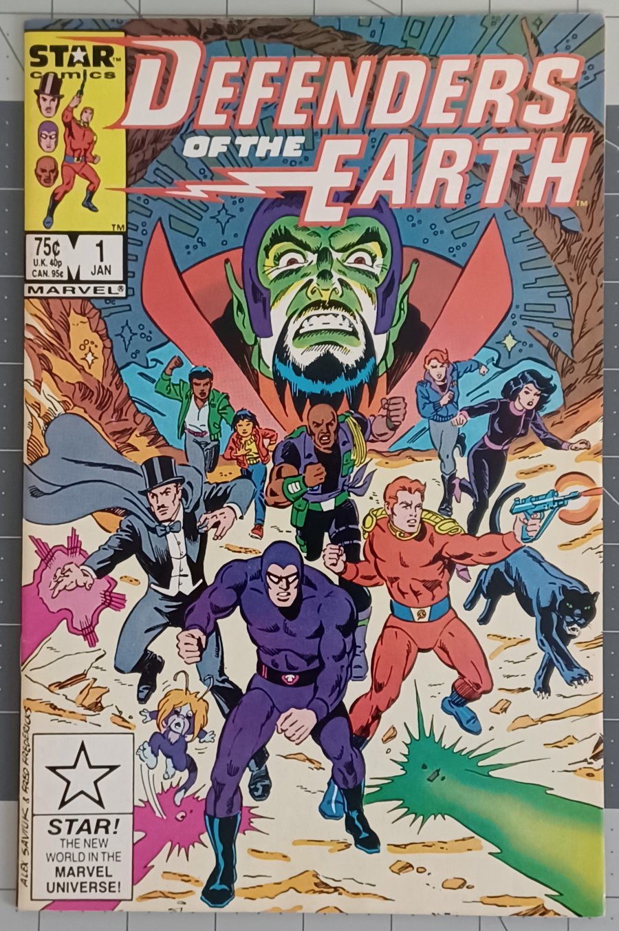 Defenders of the Earth #1 (Marvel/Star Comics)