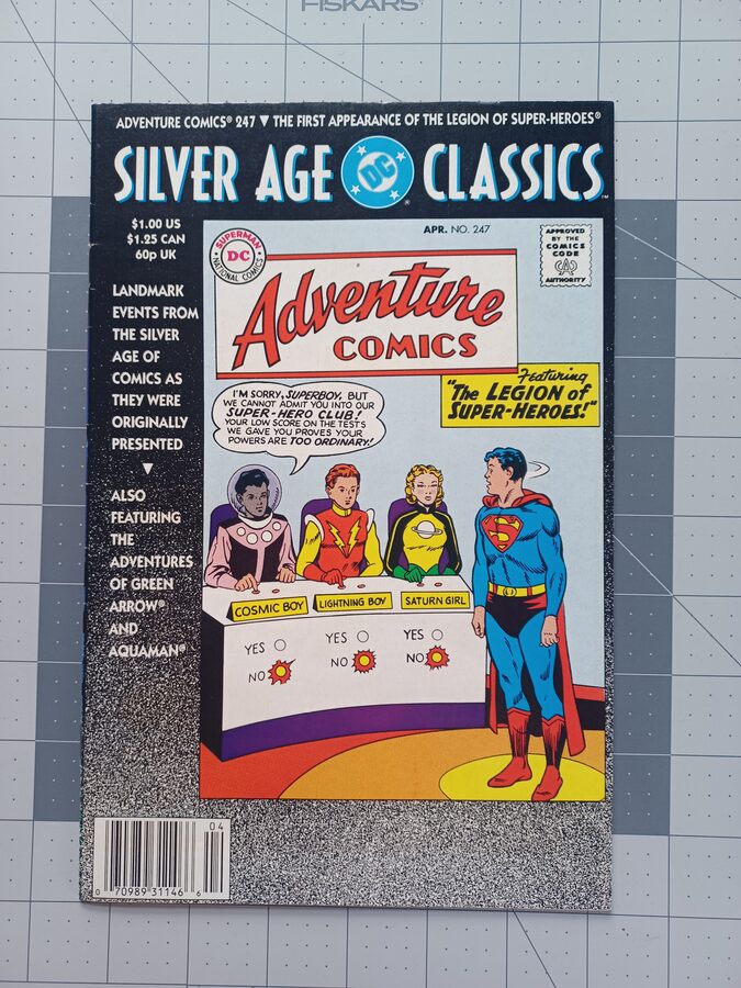 Silver Age Classics #4 – Adventure Comics #247 (First Legion of Super-Heroes Reprint)