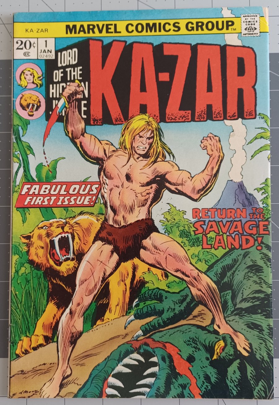 Ka-Zar #1 (1974) - Marvel Comics
