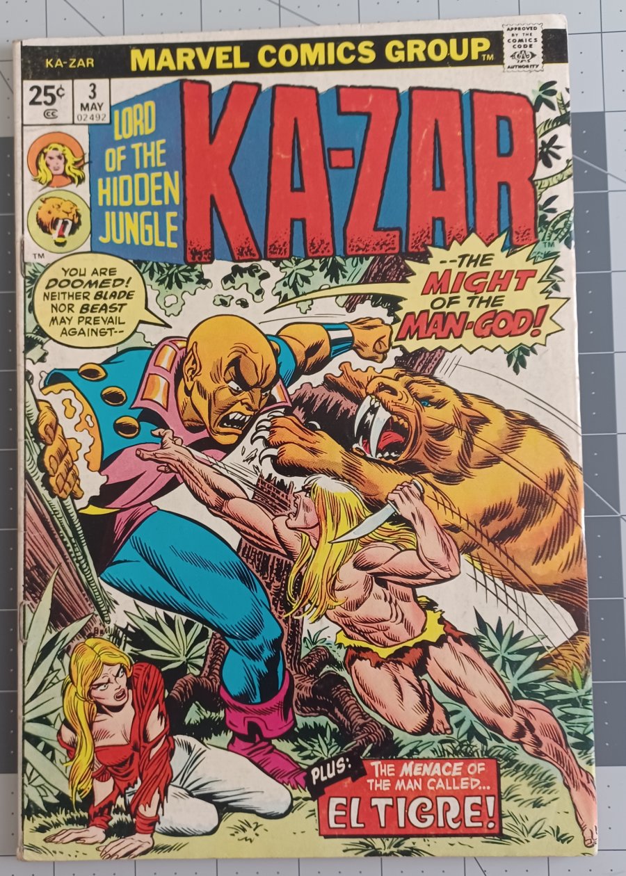Ka-Zar #3 (1974) - Marvel Comics