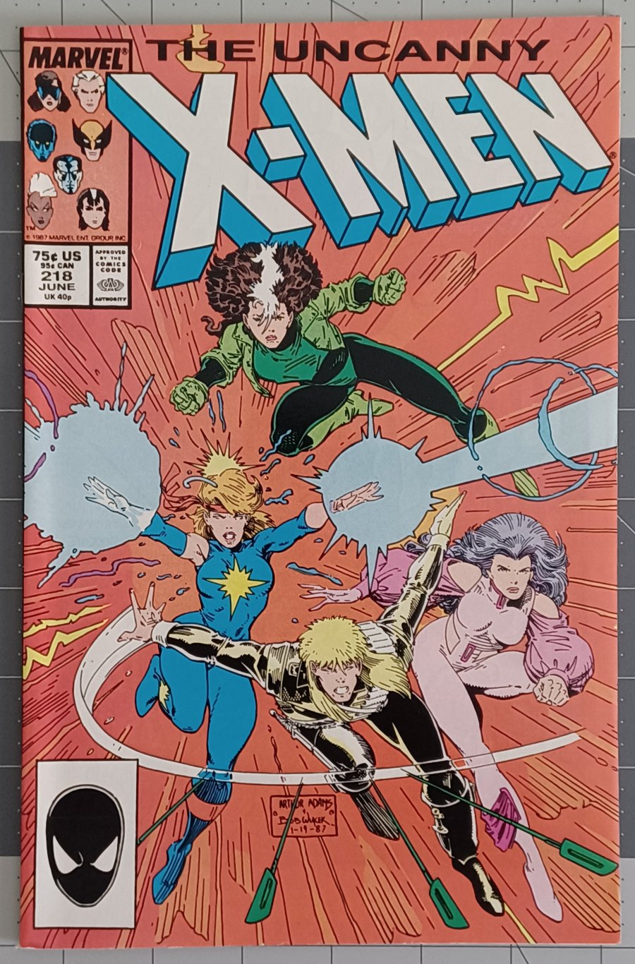 The Uncanny X-Men #218 (1987) - Marvel Comics