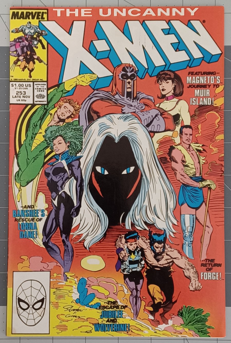 The Uncanny X-Men #253 (1989) - Marvel Comics