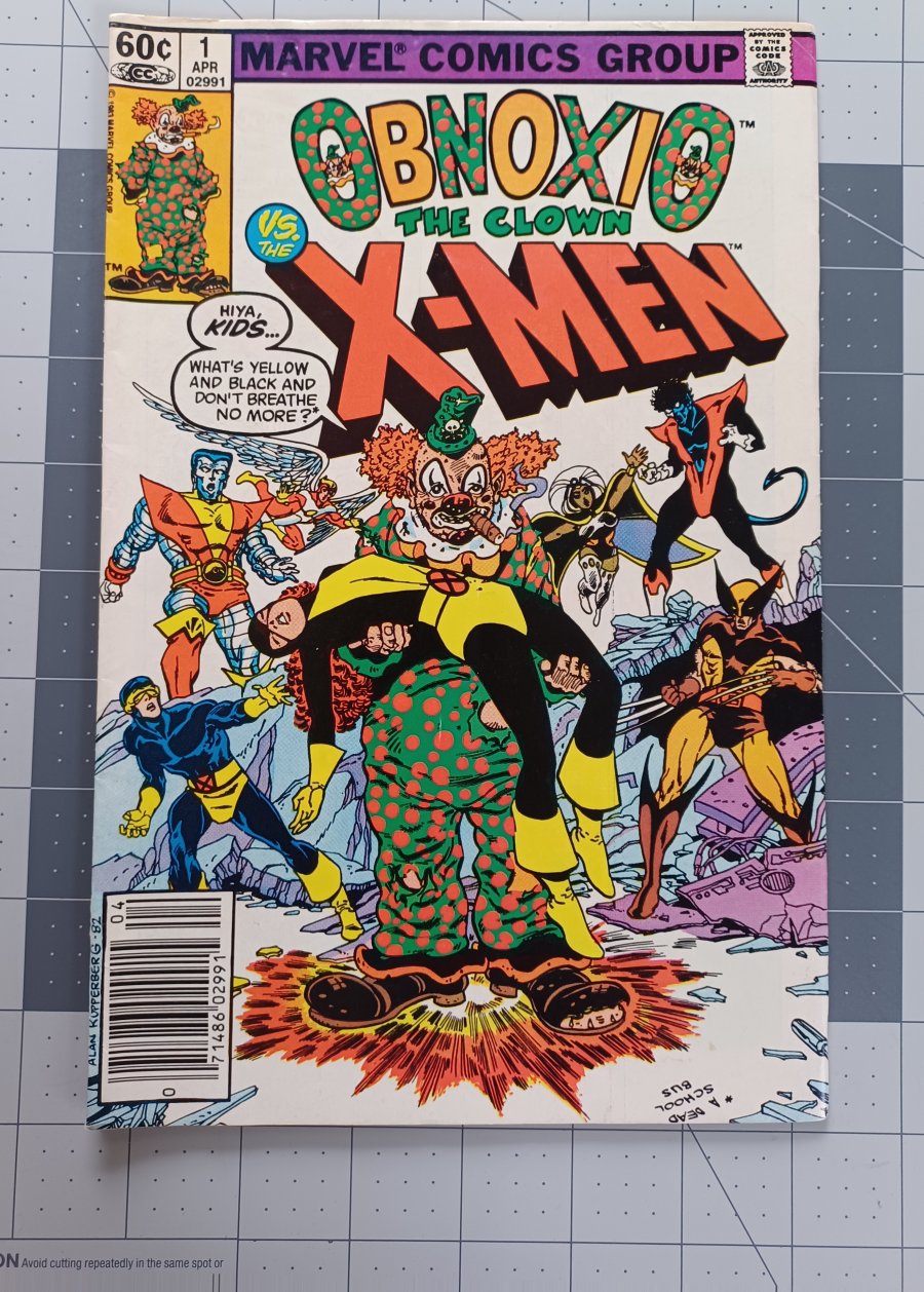 Obnoxio the Clown vs. The X-Men #1 (1983) - Marvel Comics