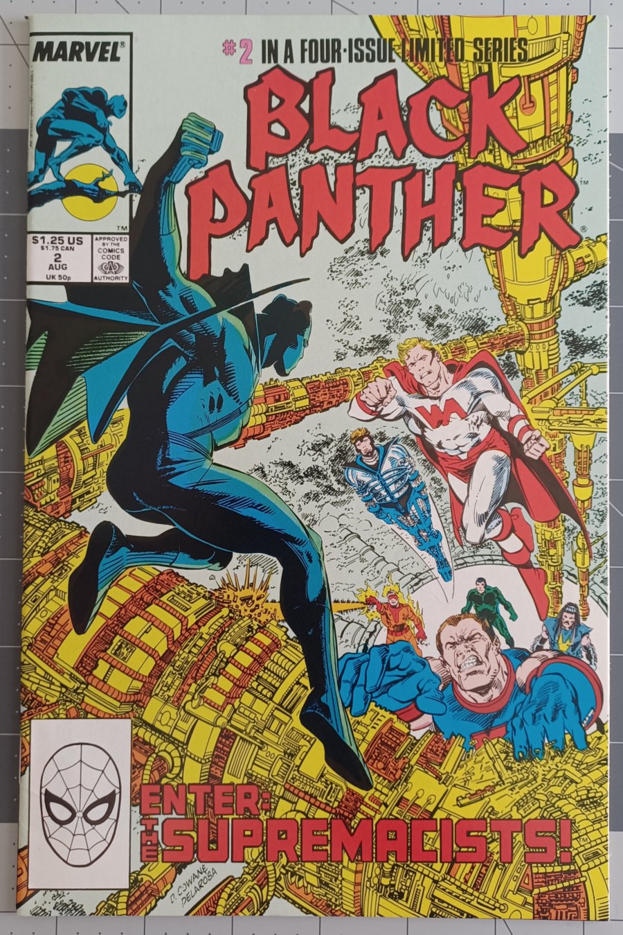 Black Panther #2 (of 4) (1988) - Marvel Comics