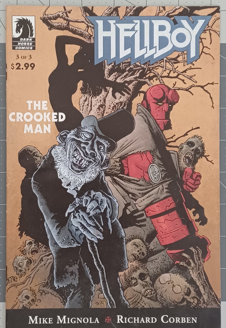 Hellboy: The Crooked Man #3 (2008) - Dark Horse Comics