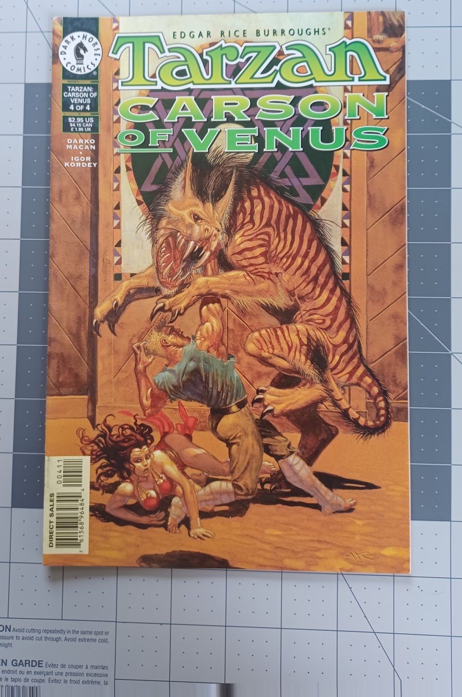Tarzan: Carson of Venus #4 (of 4) (1998) - Dark Horse Comics