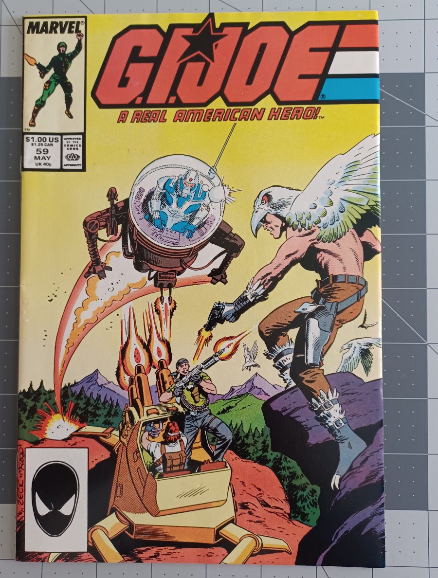 G.I. Joe: A Real American Hero #59 (1987) - Marvel Comics