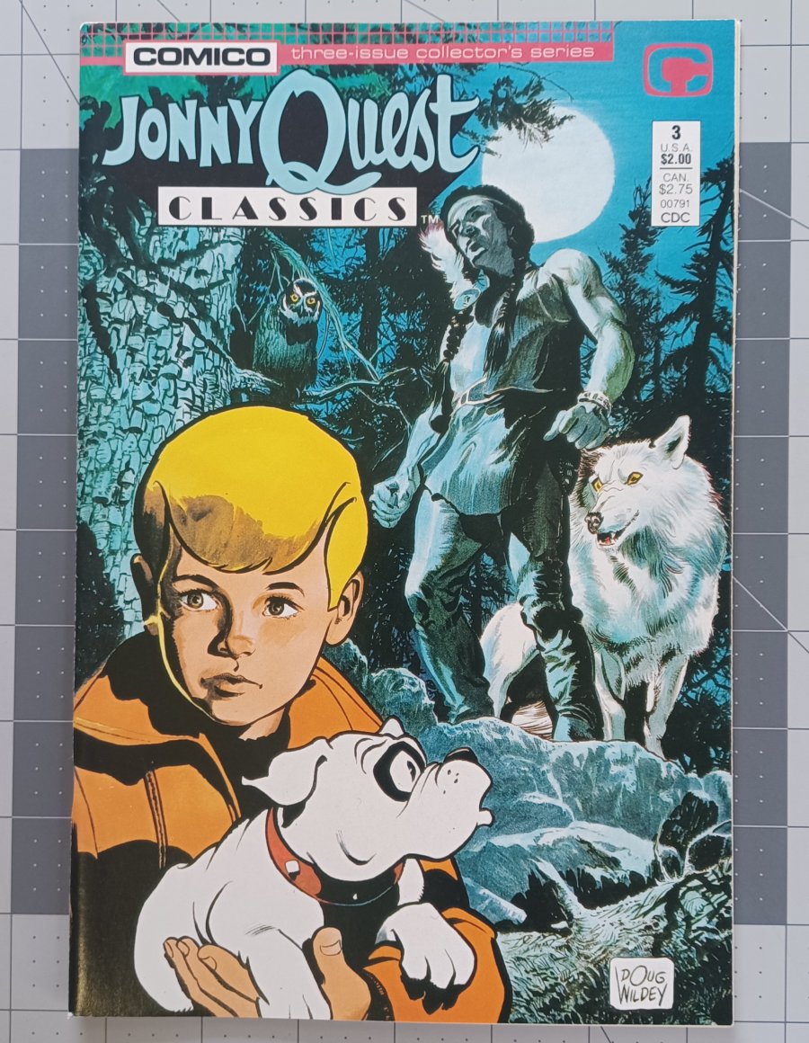 Jonny Quest Classics #3 (1987) - Comico Comics