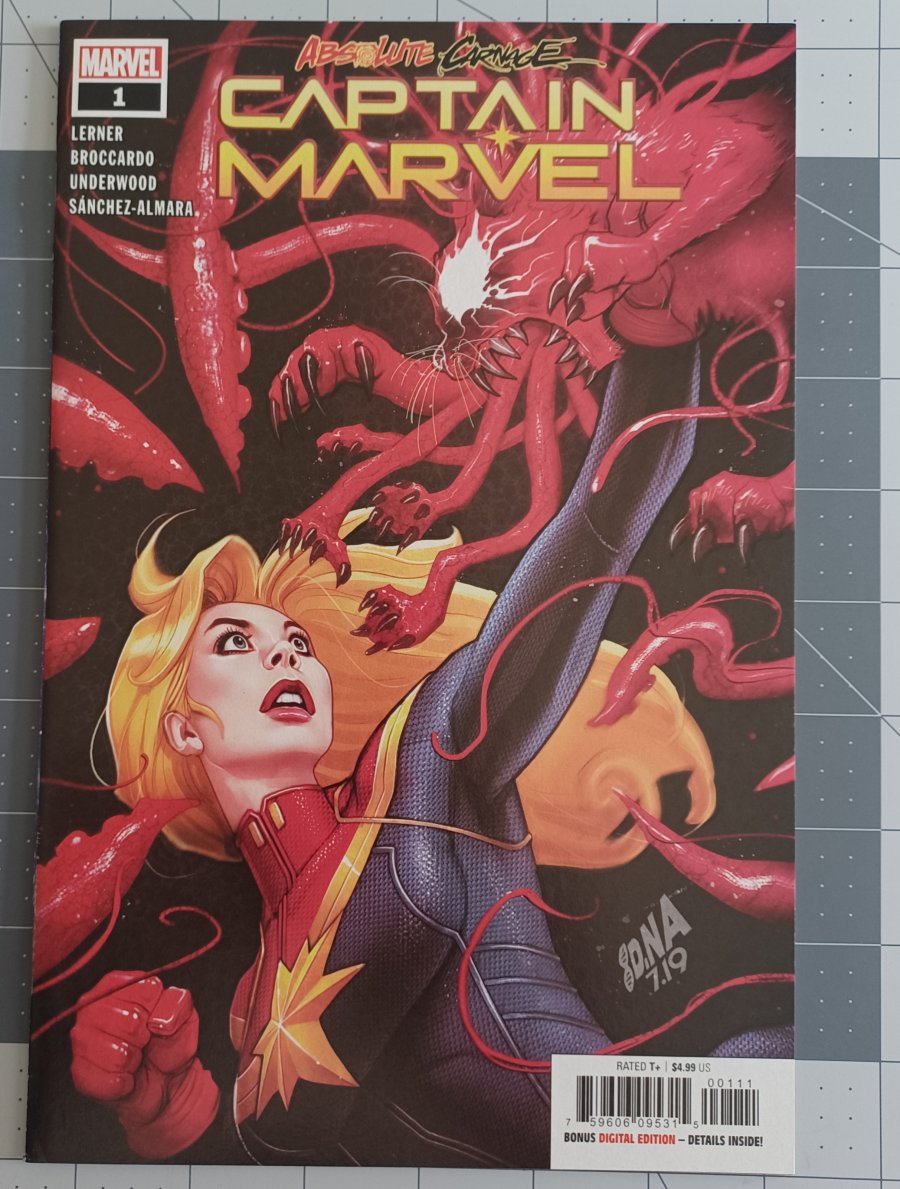 Absolute Carnage: Captain Marvel #1 (2019) - Marvel Comics