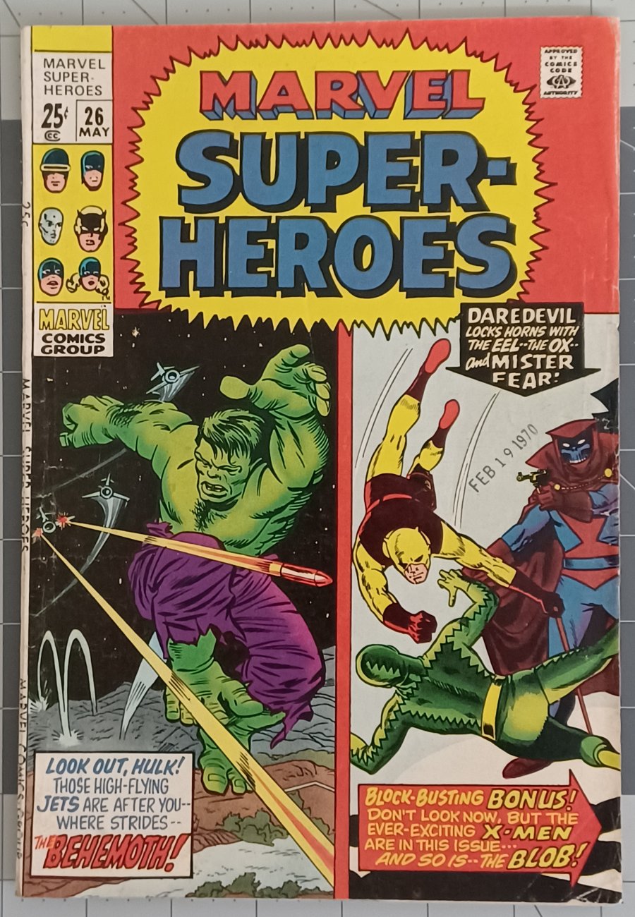 Marvel Super-Heroes #26 (1970) - Marvel Comics
