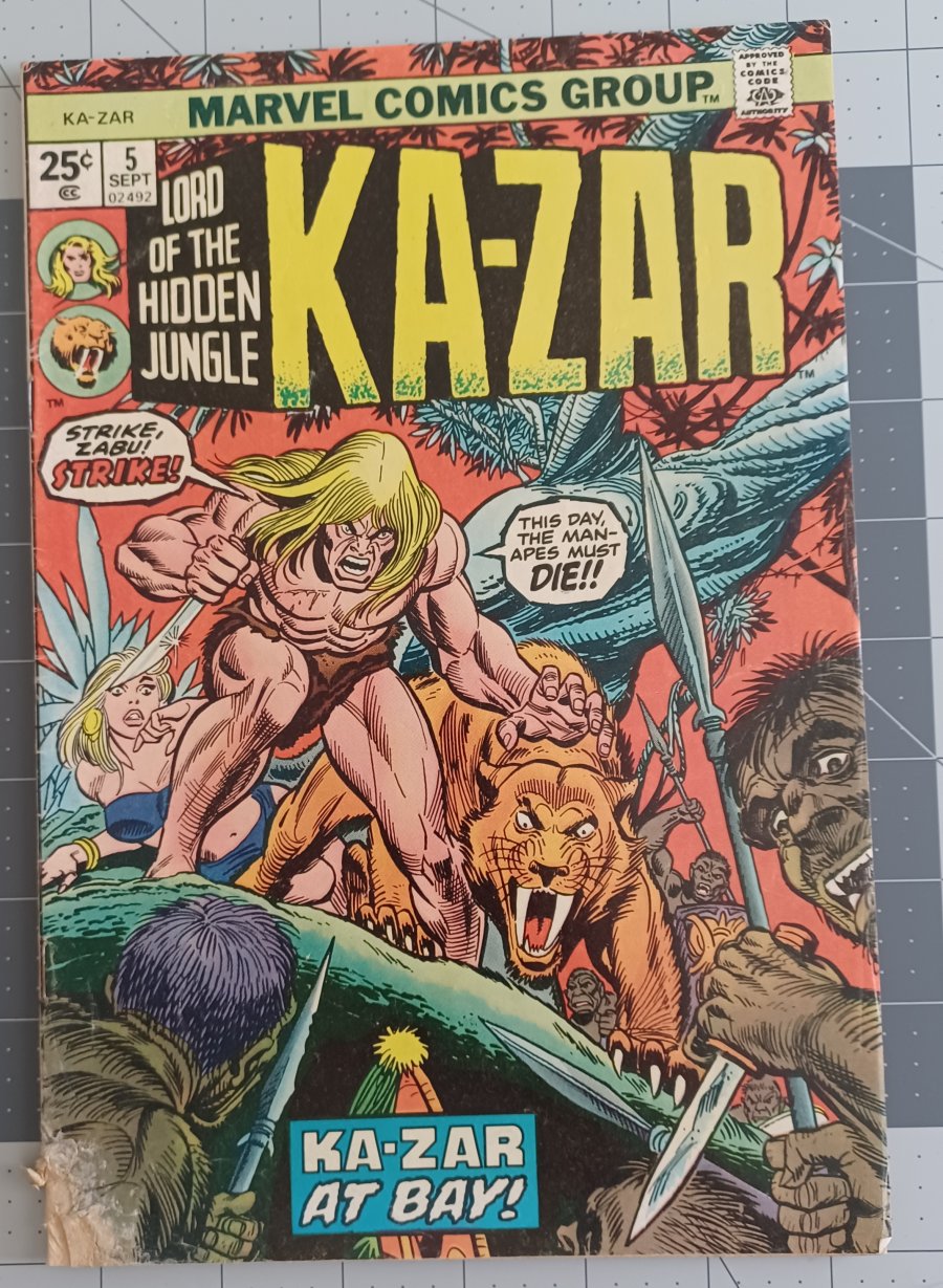 Ka-Zar #4 (1974) - Marvel Comics