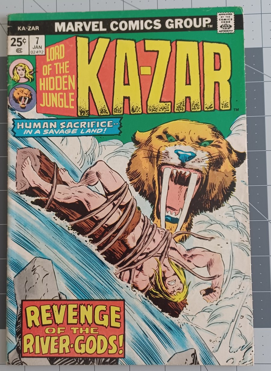Ka-Zar #1 (1970) - Marvel Comics