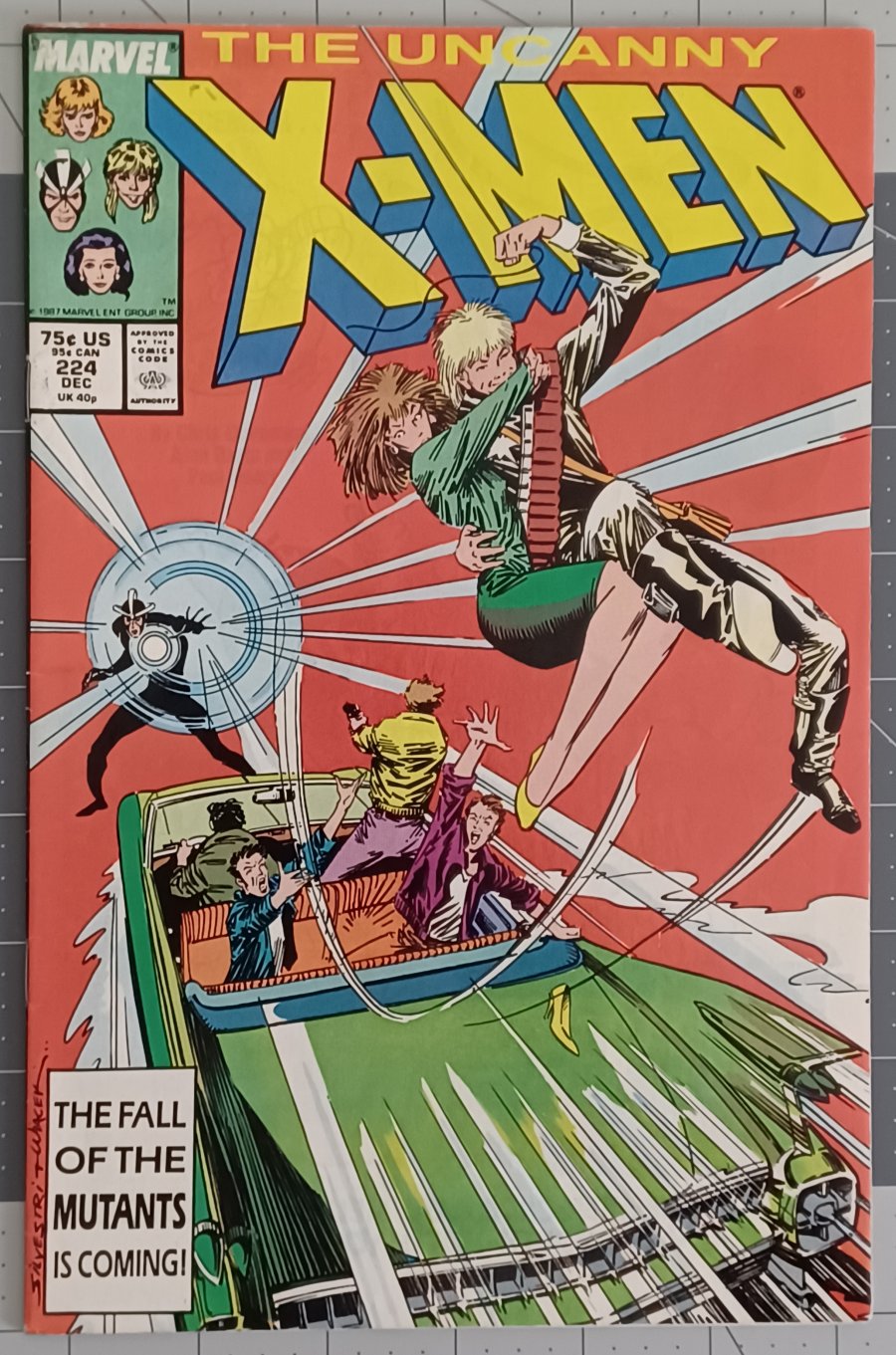 The Uncanny X-Men #224 (1987) - Marvel Comics