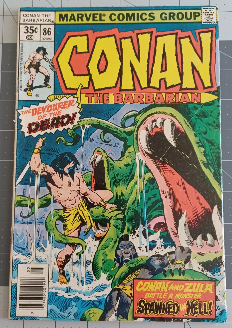 Conan the Barbarian #86 (1978) - Marvel Comics