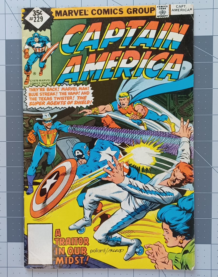 Captain America #229 (1978) - Marvel Comics