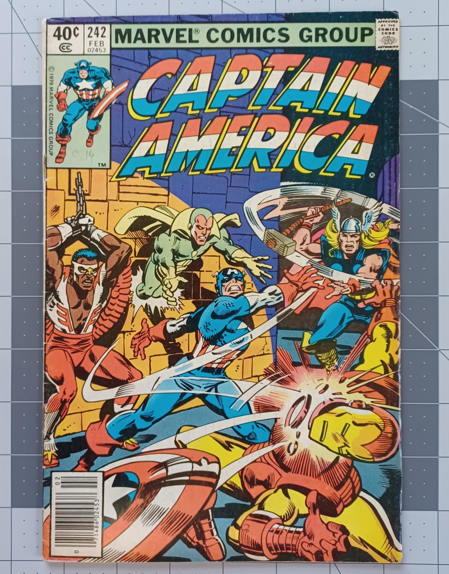 Captain America #242 (1980) - Marvel Comics