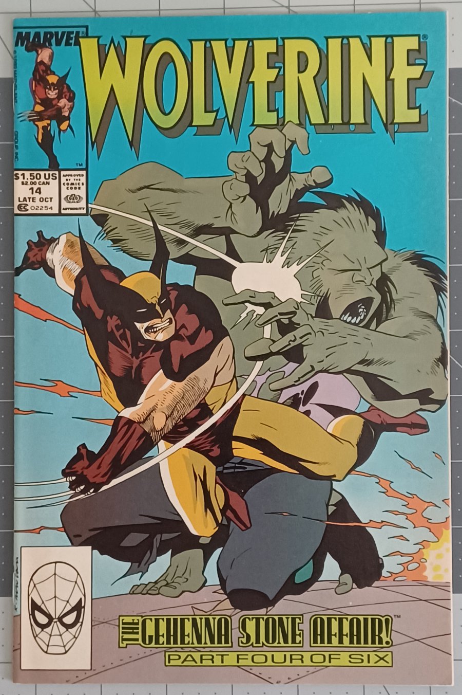 Wolverine #14 (1989) - Marvel Comics