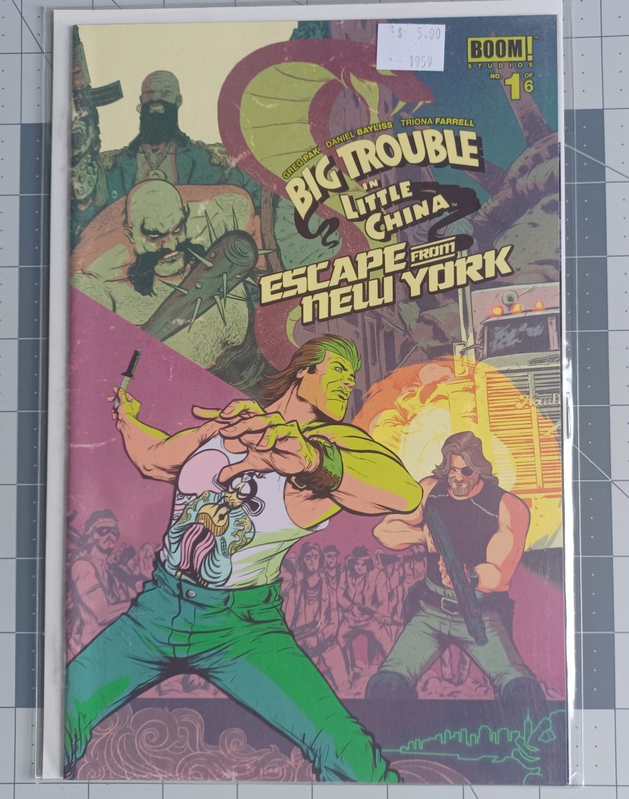 Big Trouble in Little China / Escape from New York #1 of 6 - BOOM! Studios