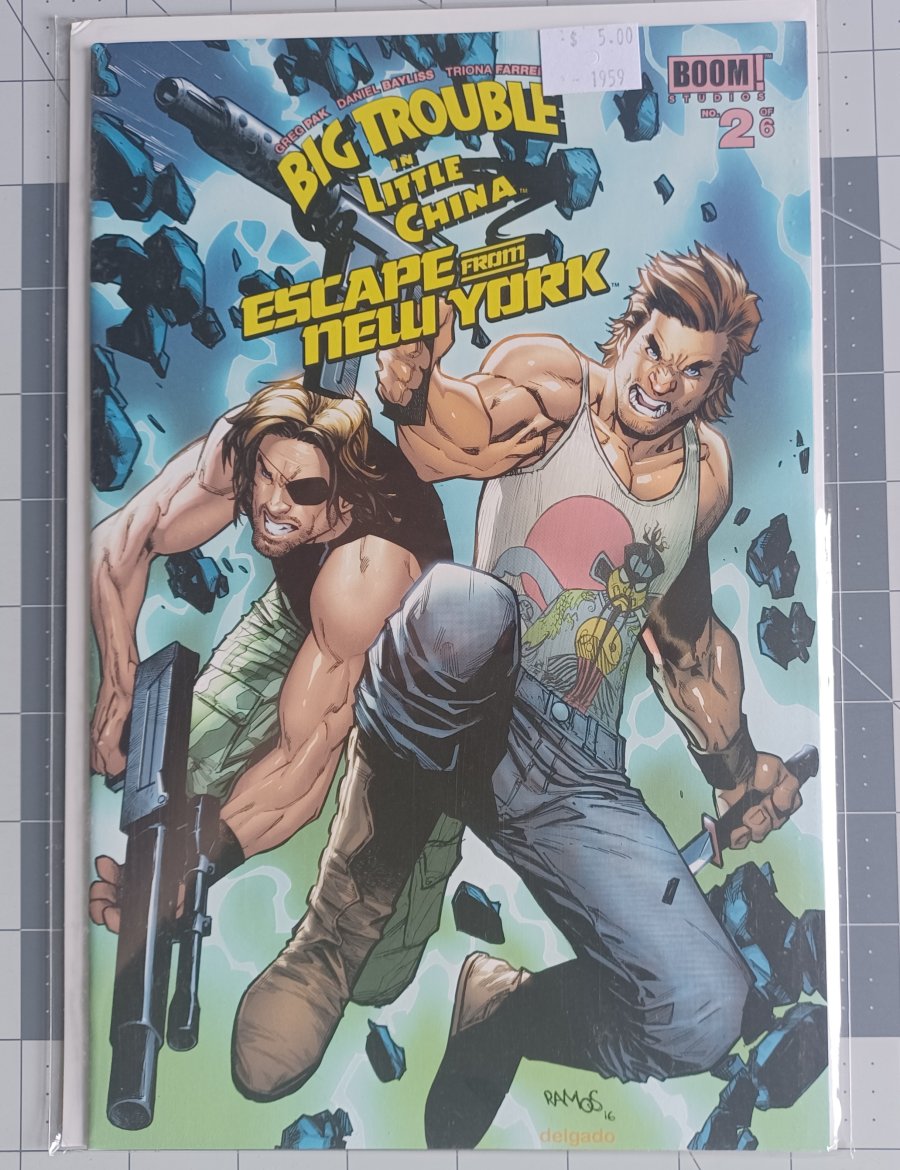 Big Trouble in Little China / Escape from New York #2 of 6 - BOOM! Studios