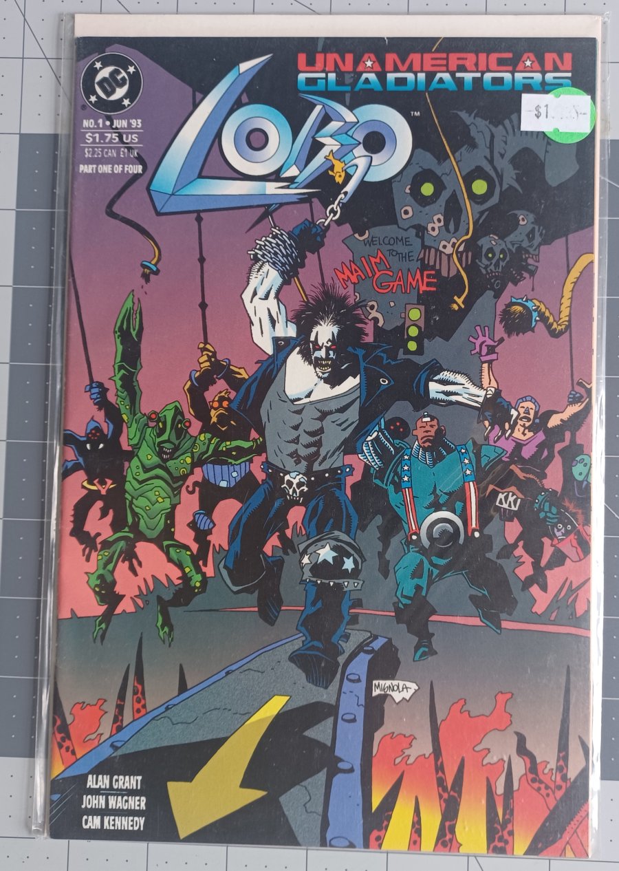 Lobo: Unamerican Gladiators #1 (1993) - DC Comics