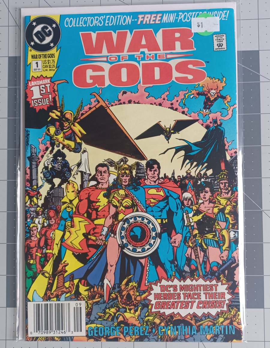 War of the Gods #1 (1991) - DC Comics — Collectors' Edition