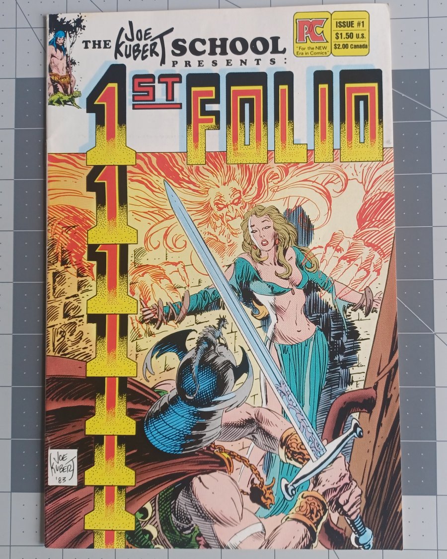 The Joe Kubert School Presents: 1st Folio #1 (1983) - PC Comics
