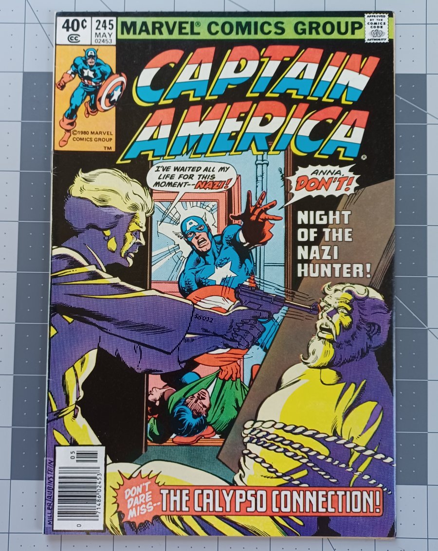 Captain America #245 (1980) - Marvel Comics