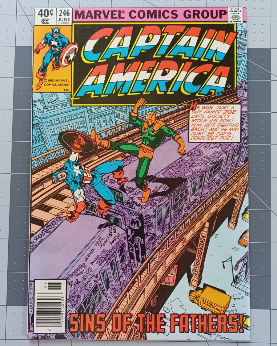 Captain America #246 (1980) - Marvel Comics