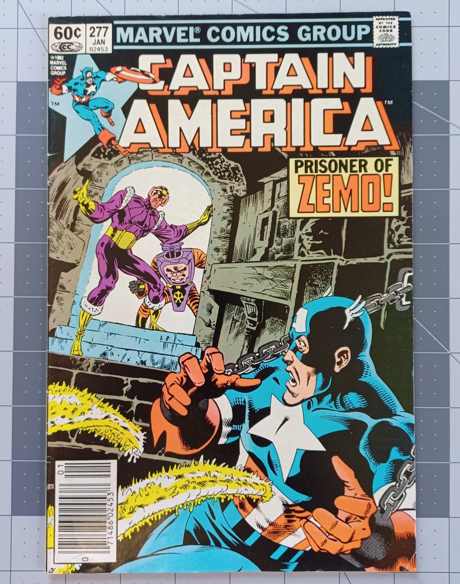 Captain America #277 (1983) - Marvel Comics