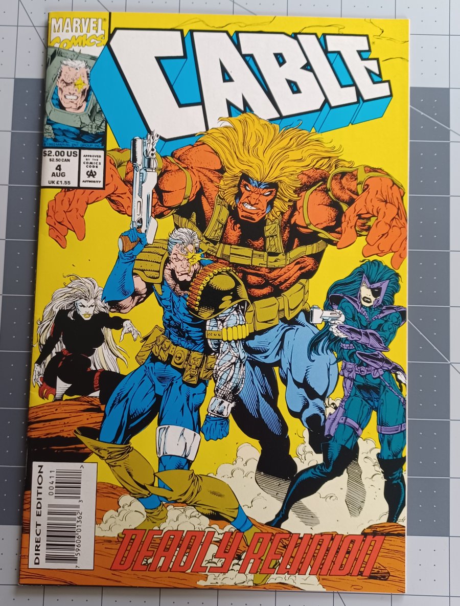 Cable #4 (1993) - Marvel Comics