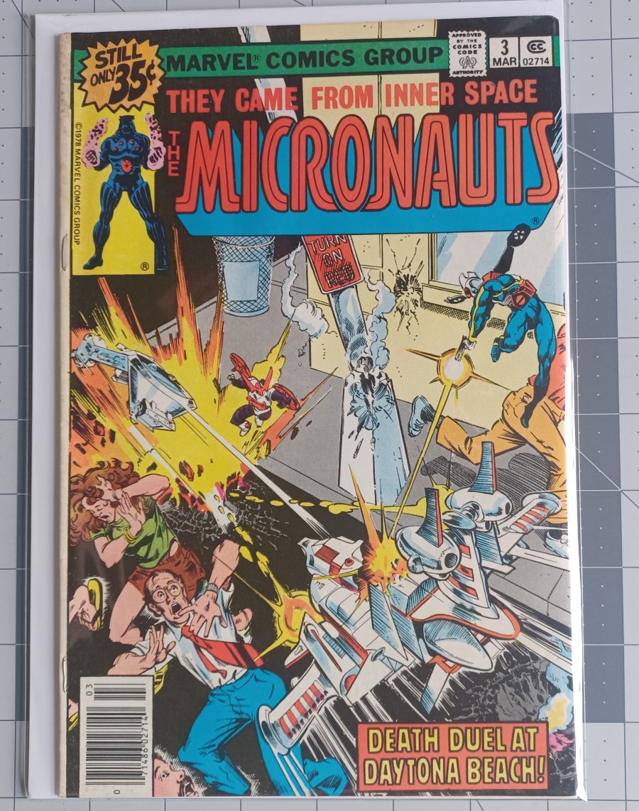 The Micronauts #3 (1979) - Marvel Comics