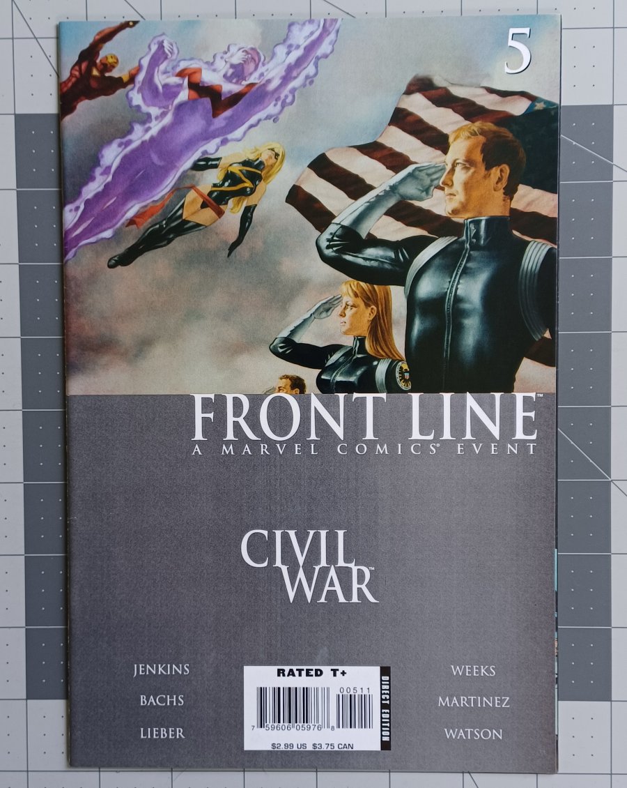 Civil War: Front Line #5 (2006) - Marvel Comics