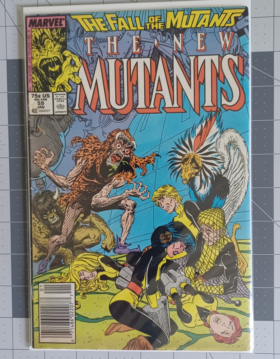 New Mutants #59 (1988) - Marvel Comics