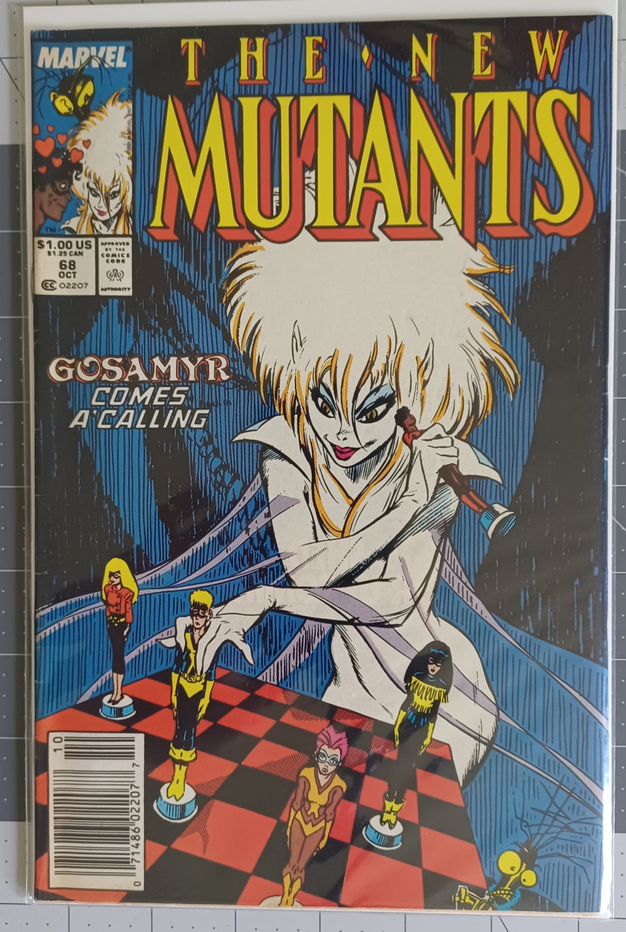 New Mutants #68 (1988) - Marvel Comics