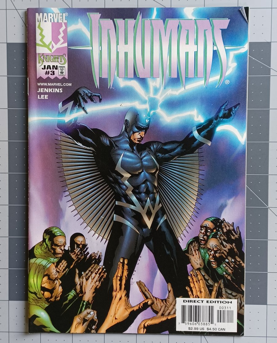 Inhumans #3 (1999) - Marvel Comics (Marvel Knights)