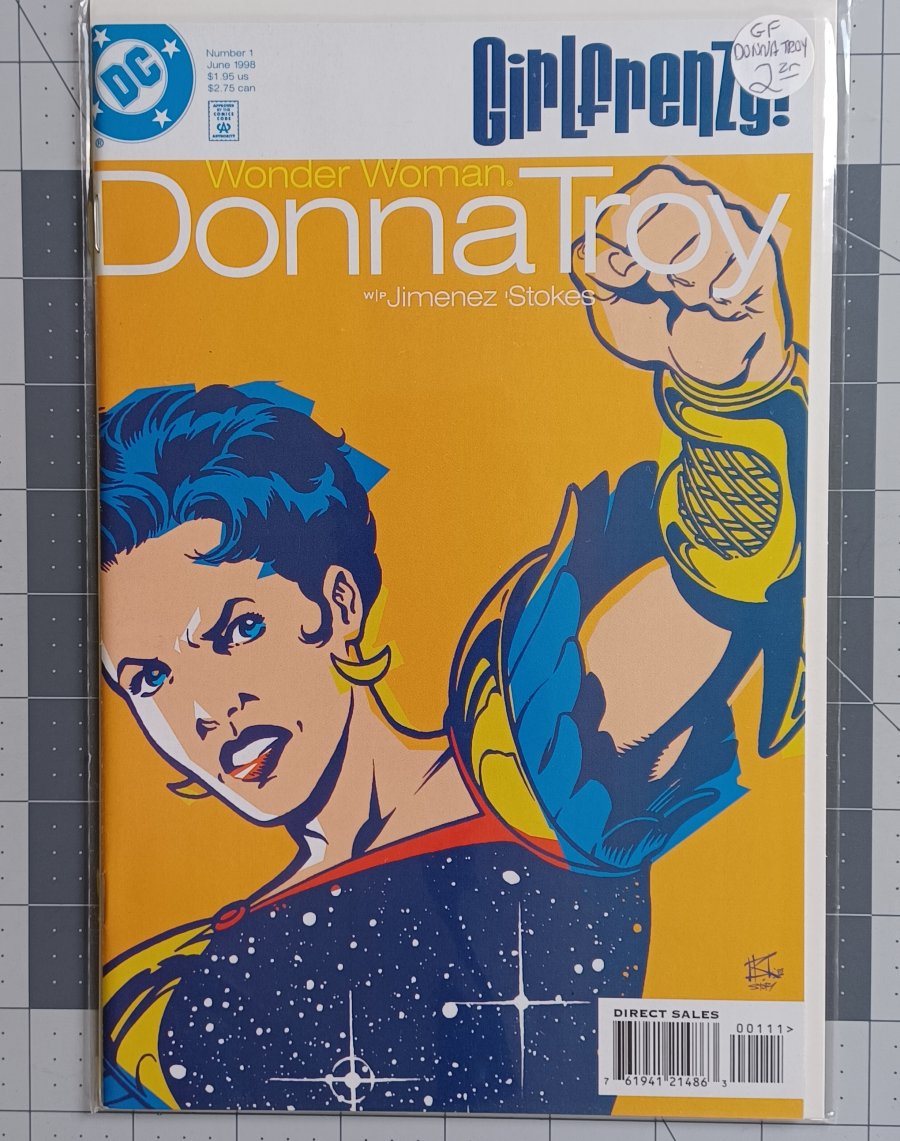 Wonder Woman: GirlFrenzy! — Donna Troy #1 (1998) - DC Comics