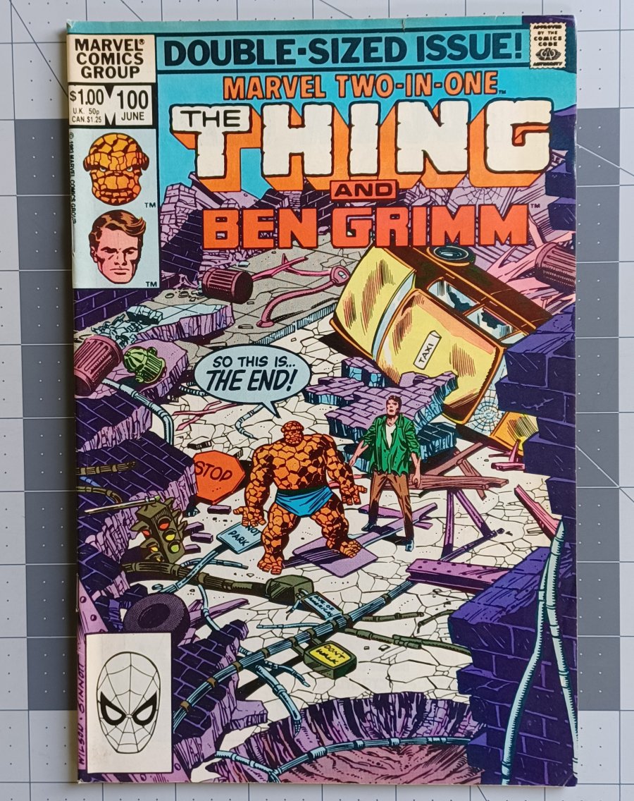 Marvel Two-in-One #100 (1983) - Marvel Comics Group