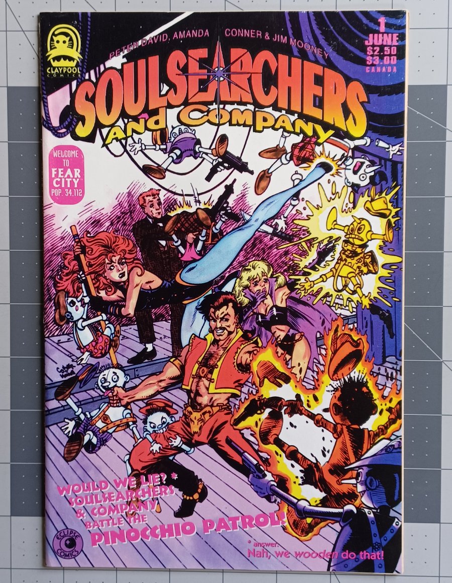 Soulsearchers and Company #1 - Claypool Comics / Eclipse Comics