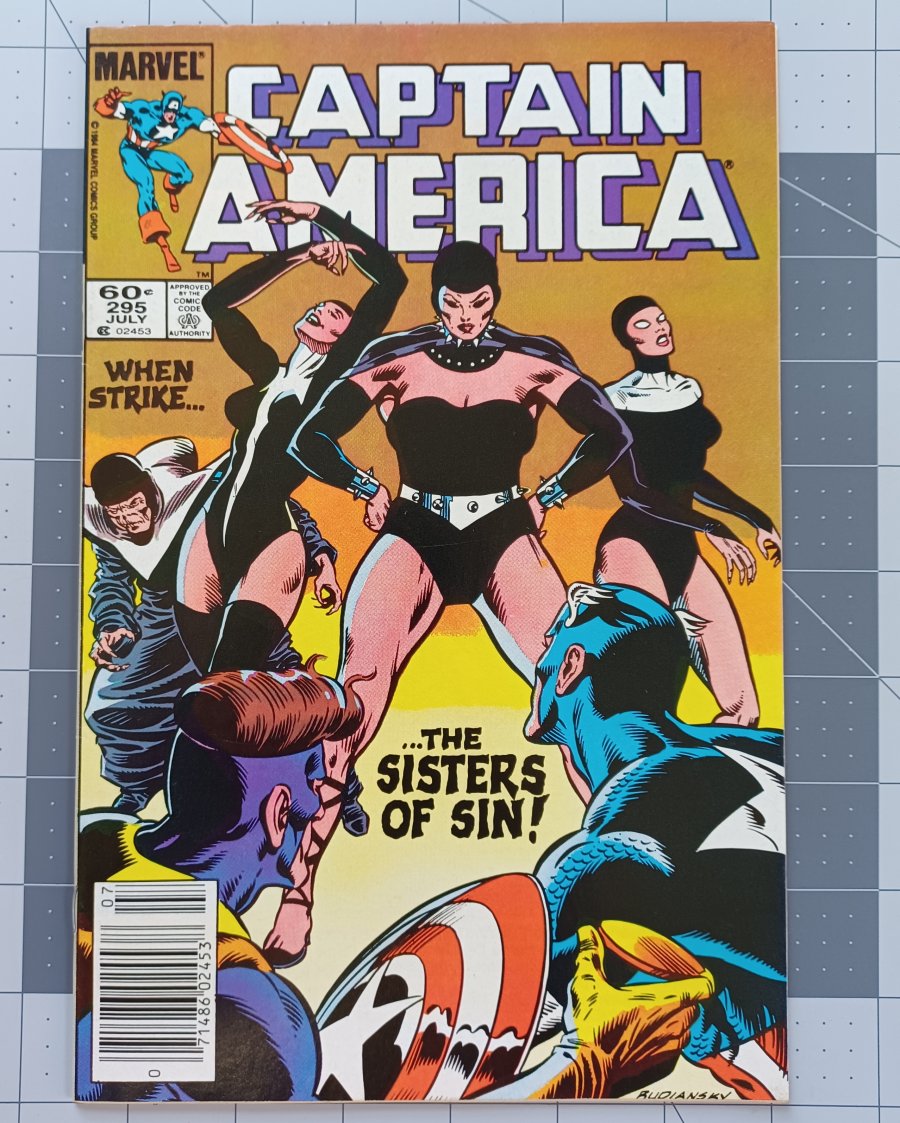 Captain America #295 (1984) - Marvel Comics