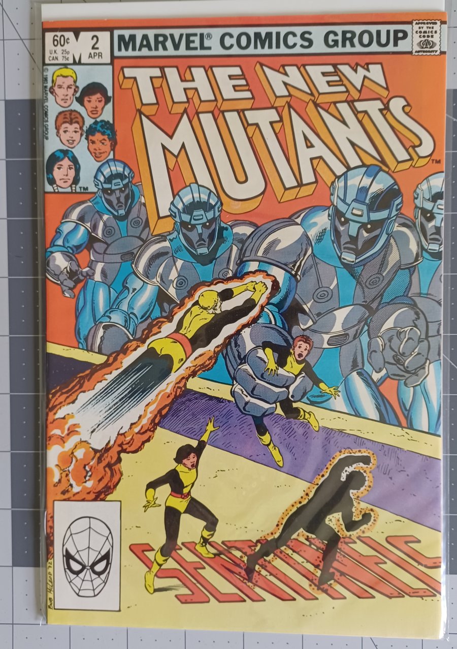 New Mutants #2 (1983) - Marvel Comics