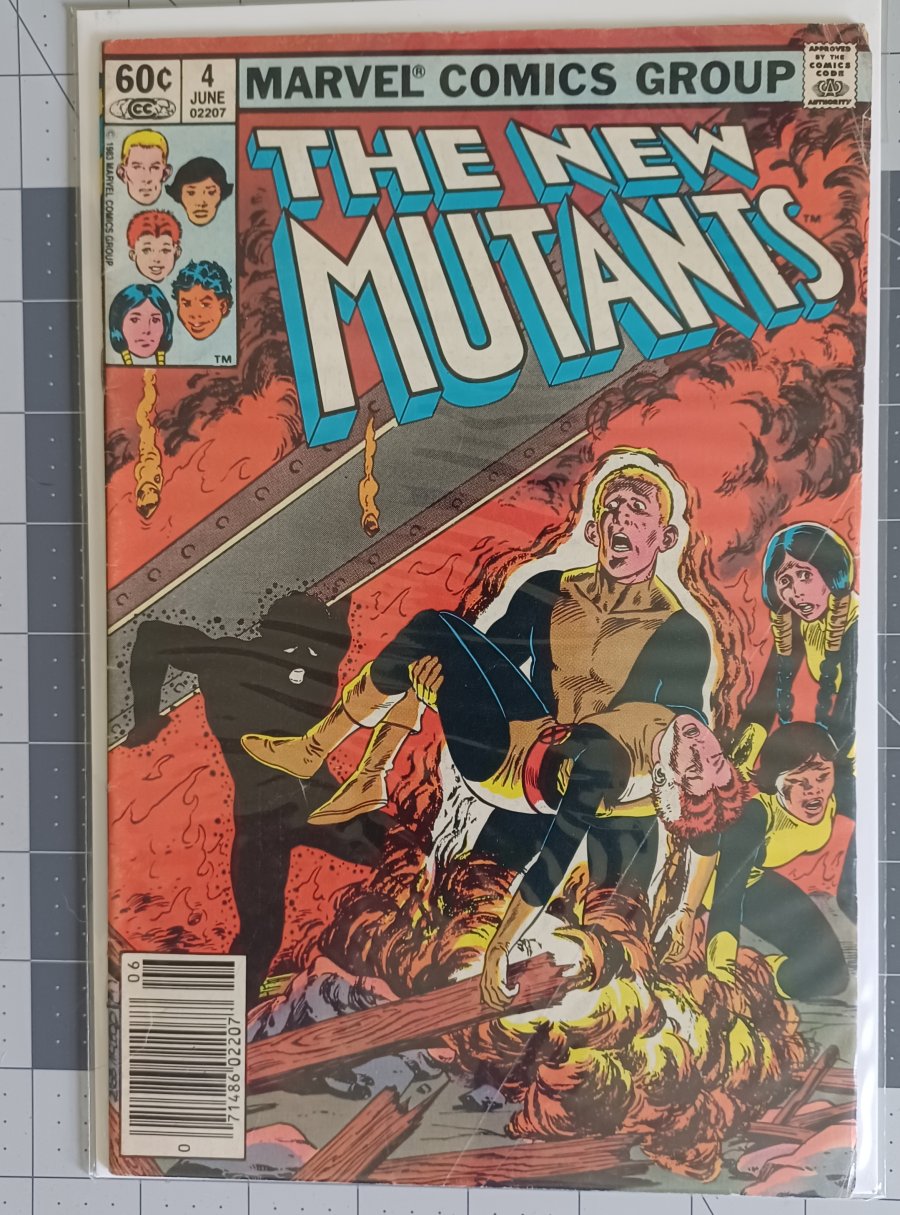 New Mutants #4 (1983) - Marvel Comics