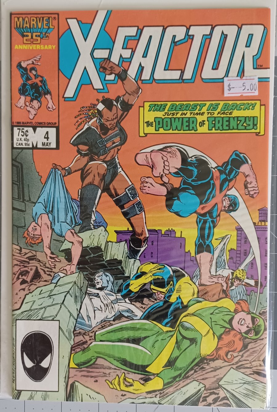 X-Factor #4 (1986) - Marvel Comics