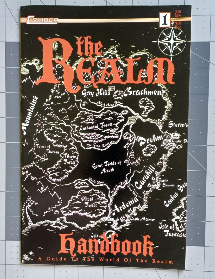 The Realm Handbook #1 - Caliber Press