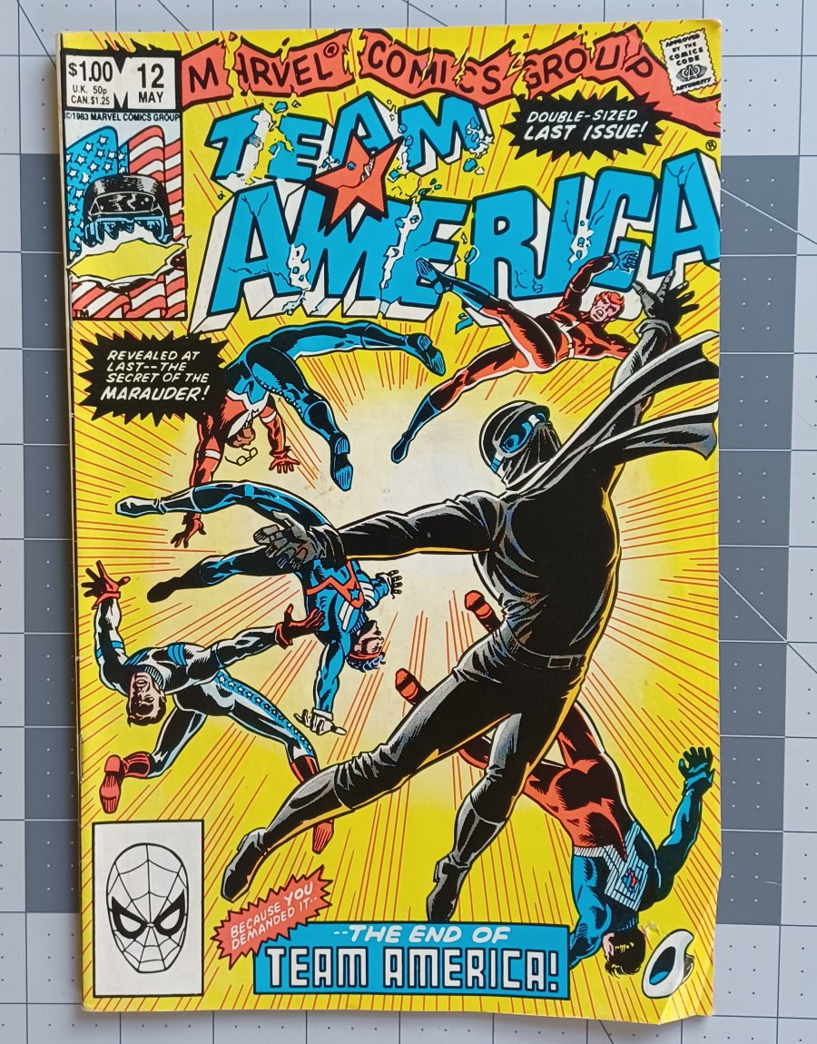 Team America #12 (1983) - Marvel Comics