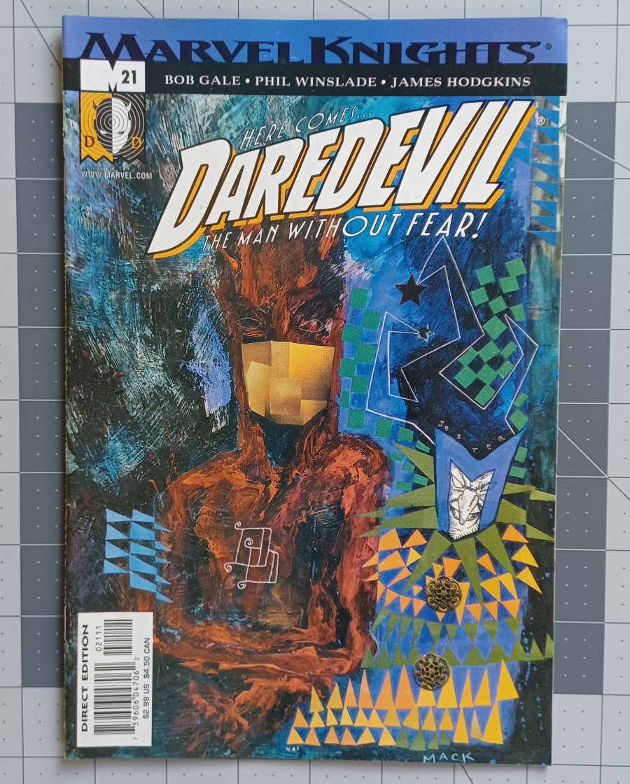 Daredevil #21 (Vol. 2, 2001) - Marvel Comics (Marvel Knights)