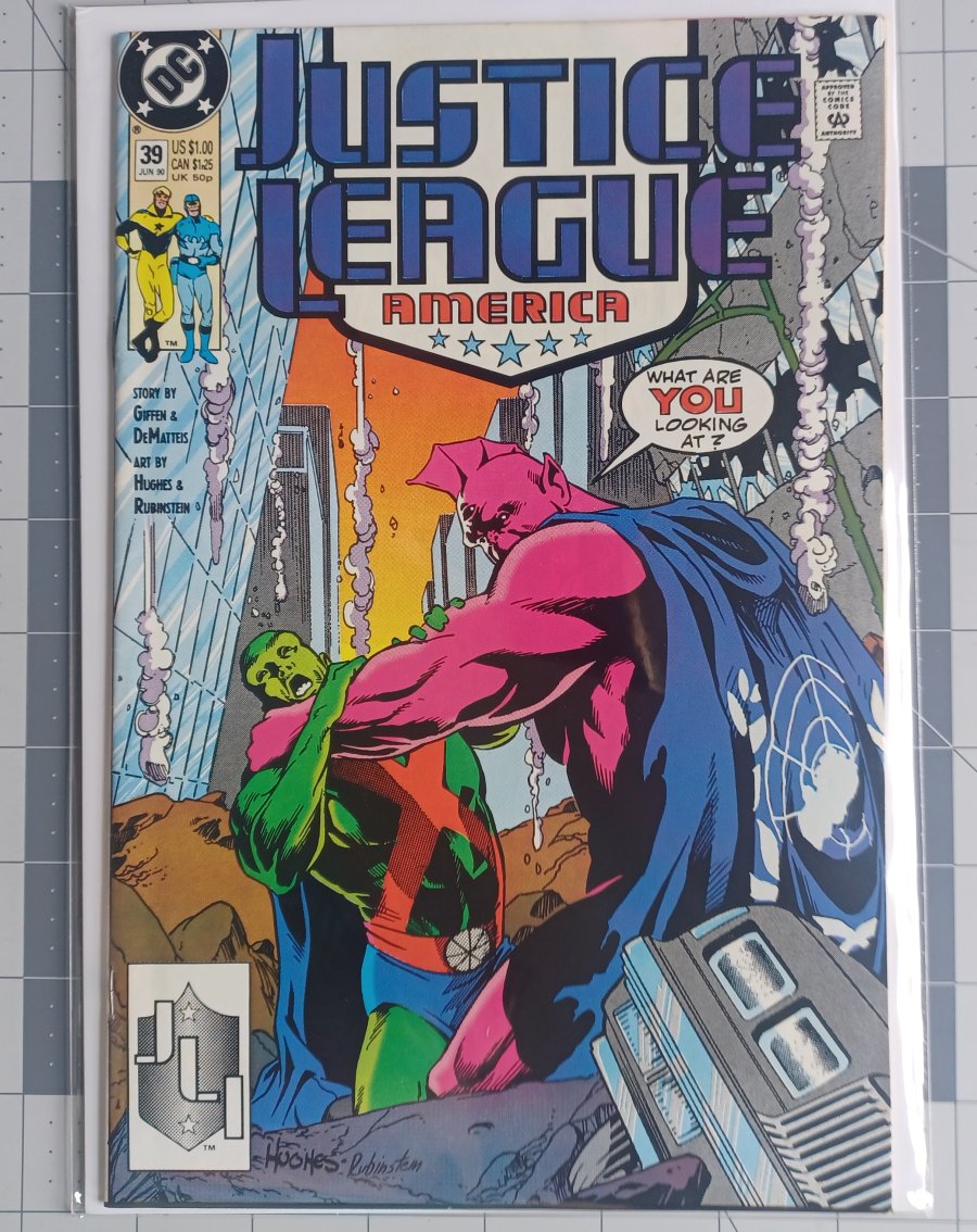 Justice League America #39 (1990) - DC Comics