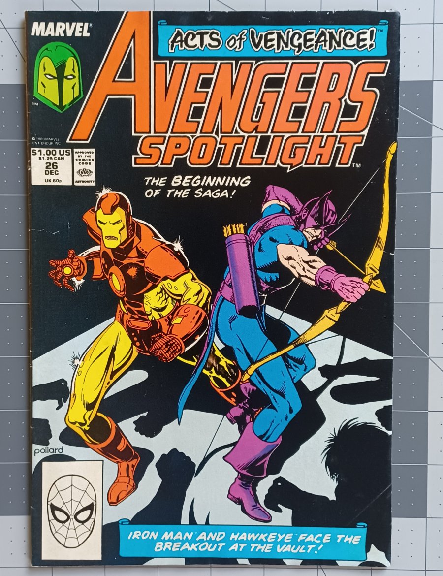 Avengers Spotlight #26 (1989) - Marvel Comics